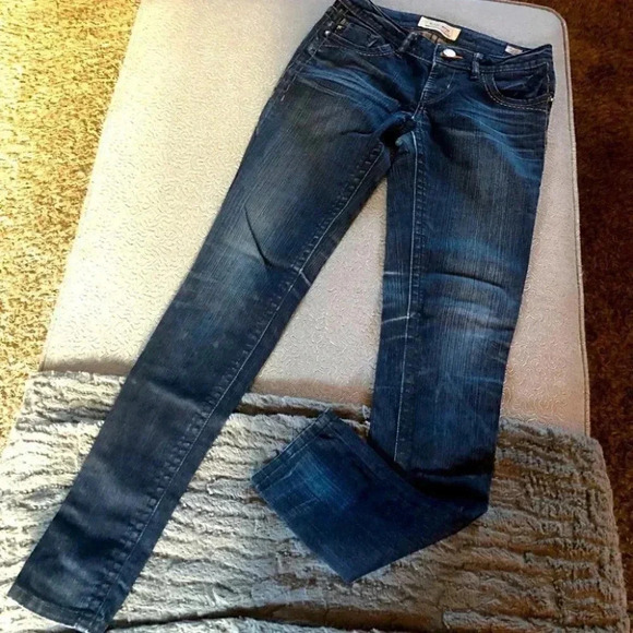 MEK DNM Kazan Jeggings Skinny Dark Wash Jeans W25 L 32 - Picture 1 of 8